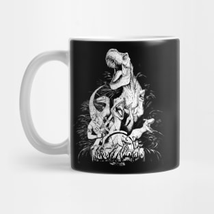 Jurassic Squad(B/W) Mug